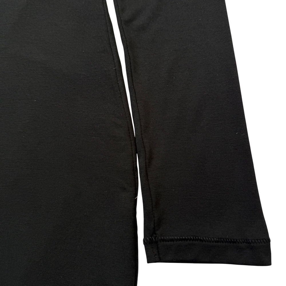 Aritzia Wilfred Free Diana Mini Dress Black Long Sleeve Body Con Small - Picture 6 of 10